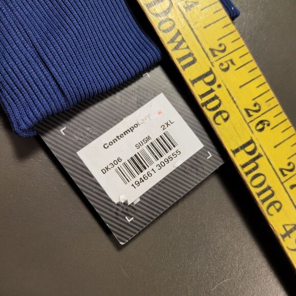 Dickies Dentist Dental Assistant Scrubs Jacket Snap Button Long Sleeve 2XL NEW - Picture 8 of 9